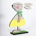 thumbnail image 7 of FAMTKT Easter Bunny Wooden Signs Bunny Decor Easter Tabletop Decor Easter Table Decorations for Dinner Party Indoor Decoration,, 7 of 7