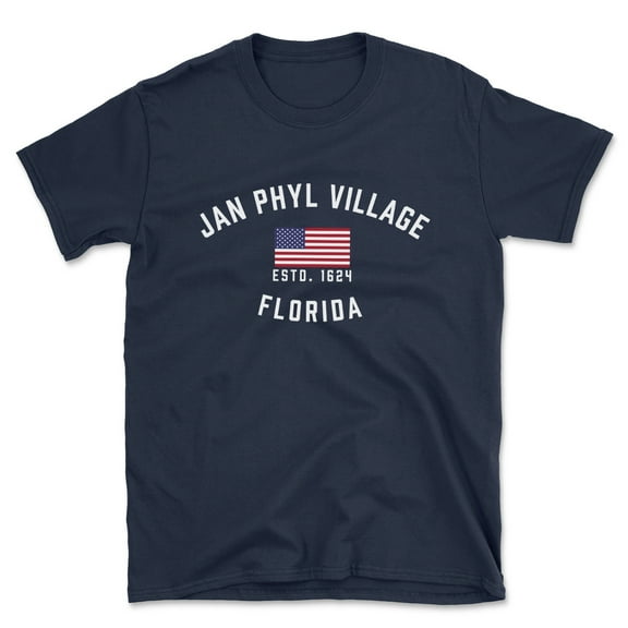 Jan Phyl Village Florida Patriot Men's Cotton T-Shirt