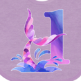 thumbnail image 4 of Inktastic 1st Birthday Mermaid Tail Boys or Girls Baby Bib, 4 of 4