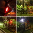 thumbnail image 4 of Bike Tail Lights Red LED Bicycle Rear Light 2 Pack  USB Rechargeable  Waterproof Helmet Light  Cycling Flashlight Safety Reflecto, 4 of 8