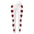 thumbnail image 4 of WILLBEST Pantalones de Yoga de Cintura Alta con Estampado Floral para Mujer, Leggings de Entrenamiento, Ropa Deportiva de Levantamiento de Pesas, Elásticos, Cómodos, Suaves Y Transpirables. Mediana, 4 of 4