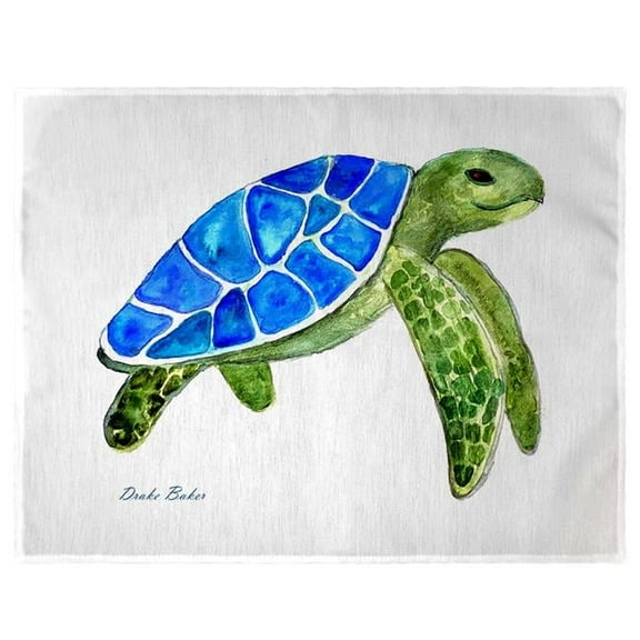 Betsy Drake PM1387 14 x 18 in. Drakes Sea Turtle Place Mat - Set of 4