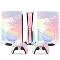 thumbnail image 1 of Console and Controller Stickers Cover for PS5 Disc Edition - DIY Replacement Protective Accessories, 1 of 1