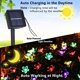 thumbnail image 4 of Cadena de luces solares para jardín al aire libre, luces LED con flores florecientes, impermeables, con energía solar, decoración para festivales, luces coloridas para fiestas, bodas,, 4 of 8