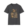 thumbnail image 4 of Comfort Colors 1717 Yes I Can Drive A Stick Witch Design Halloween T-Shirt 100% Cotton - Gift for Halloween, 4 of 4