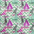 thumbnail image 1 of oneOone Cotton Cambric Sea Green Fabric Beach Dress Material Fabric Print Fabric By The Yard 56 Inch Wide, 1 of 4