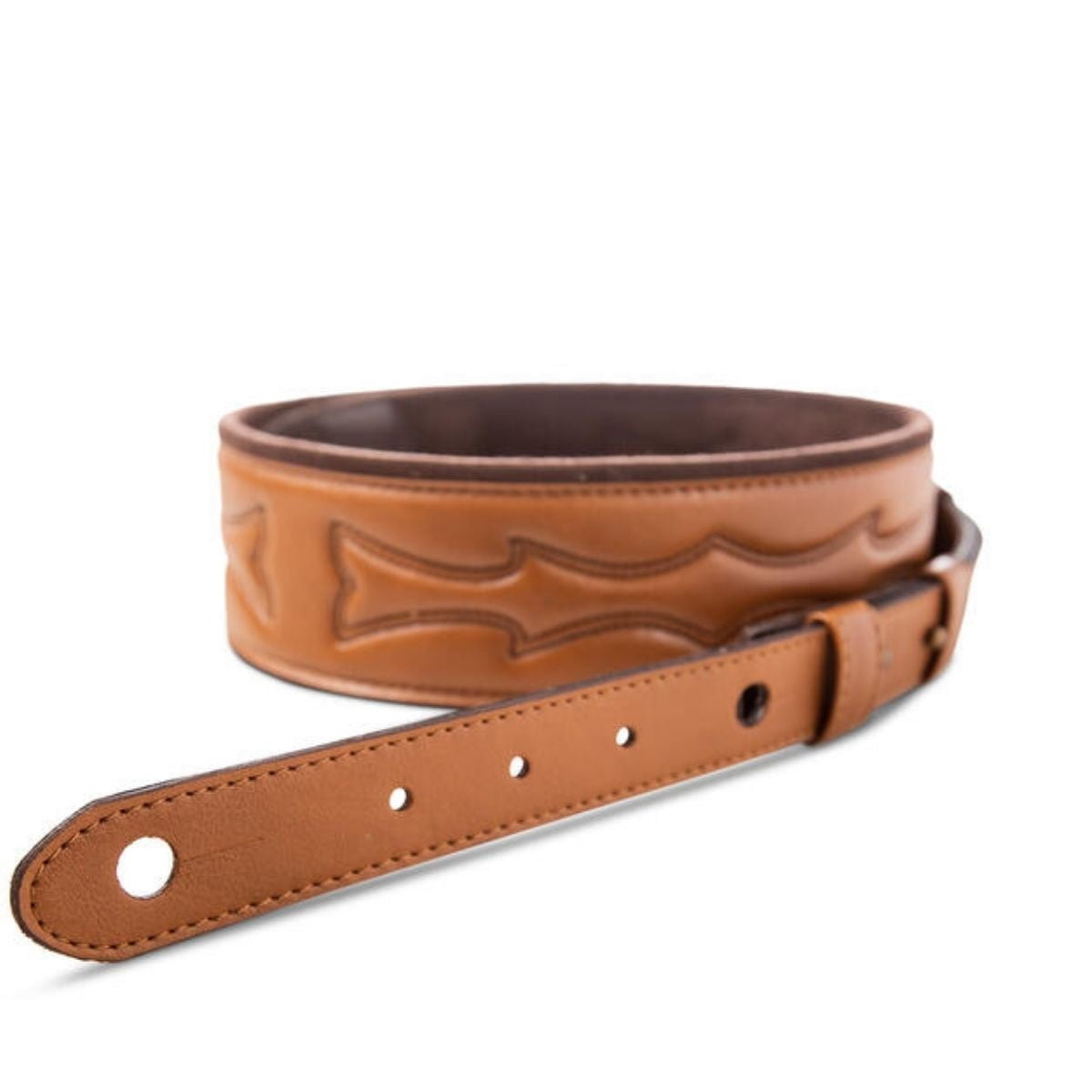 Taylor Vegan Leather Guitar Strap - Tan 2.75" (4202-27)