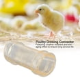 thumbnail image 4 of 10 Piezas De Tubo Para Beber De Pollo, Conector De Plástico Para Beber De Pollo, Conector De Plástico Para Beber De Pollo, Granja De Pollos, Ganado, Aves De Corral,, 4 of 7