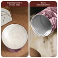thumbnail image 4 of Portable LED Temperature Display Coffee Thermos - 316 Stainless Steel, 410 ml Large Capacity for Travel, Office, Gym (Pink), 4 of 7