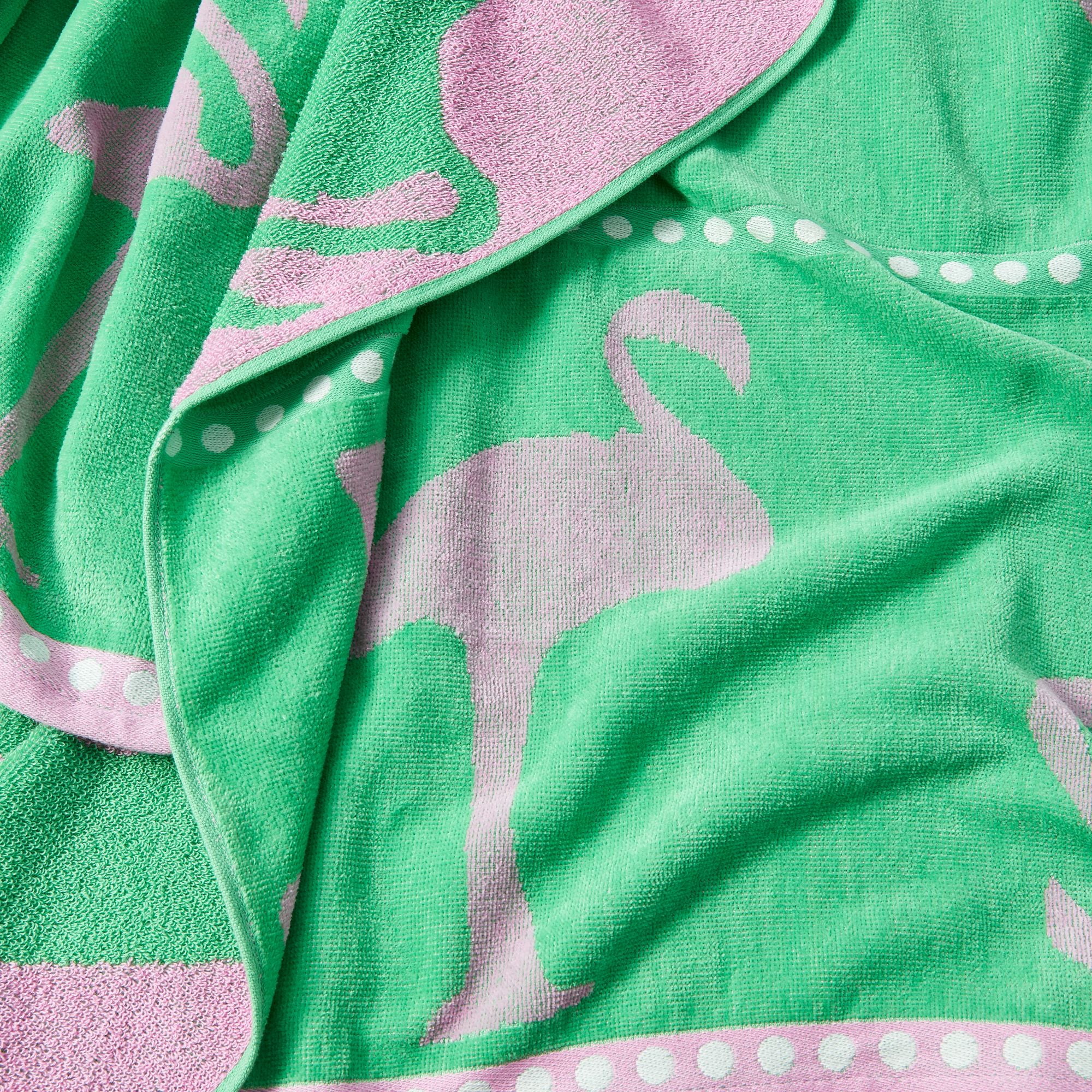 100% Cotton Jacquard 2 Pack 30" x 60" Printed Beach & Pool Towels