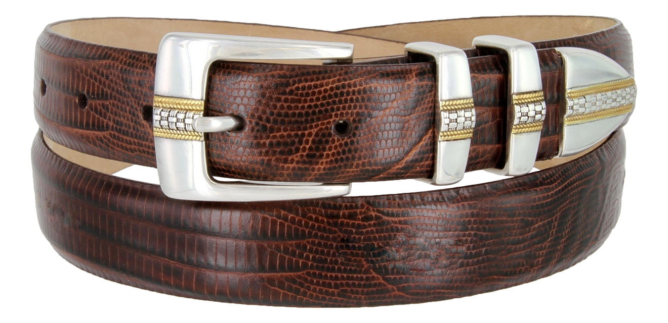 Milan Italian Calfskin Leather Designer Dress Golf Belt for