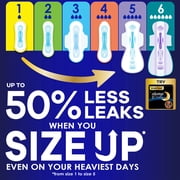 Always Maxi Pads without Wings, Size 4, Overnight Absorbency, 28 count