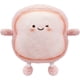 thumbnail image 1 of Toast Bread Pillow Funny Food Plush Toy Pillows Small Cute Stuffed Plush Toast Sofa Pillow (Toast ??Bread, Pink), 1 of 4