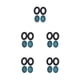 thumbnail image 1 of Seitruly 1 par de almohadillas para los oídos, auriculares con cancelación de ruido, orejeras ovaladas, reemplazo de la cubierta para los Type2 NO2, 1 of 6