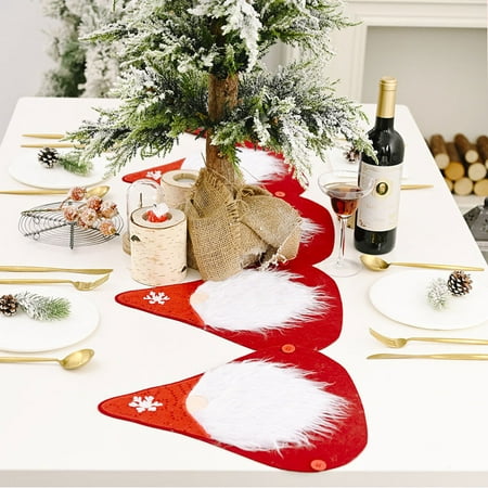 

Kayannuo Christmas Decor Clearance Christmas Decoration Products Faceless Doll Combination Table Flag New Creative Elderly Products Tablecloth Family Dining Mat Christmas Ornaments
