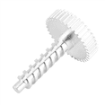 thumbnail image 3 of 6X Car Gear Trunk Lock Motor Gear for Golf 6,6 x Car Trunk Lock Motor Gear,Silver, 3 of 5