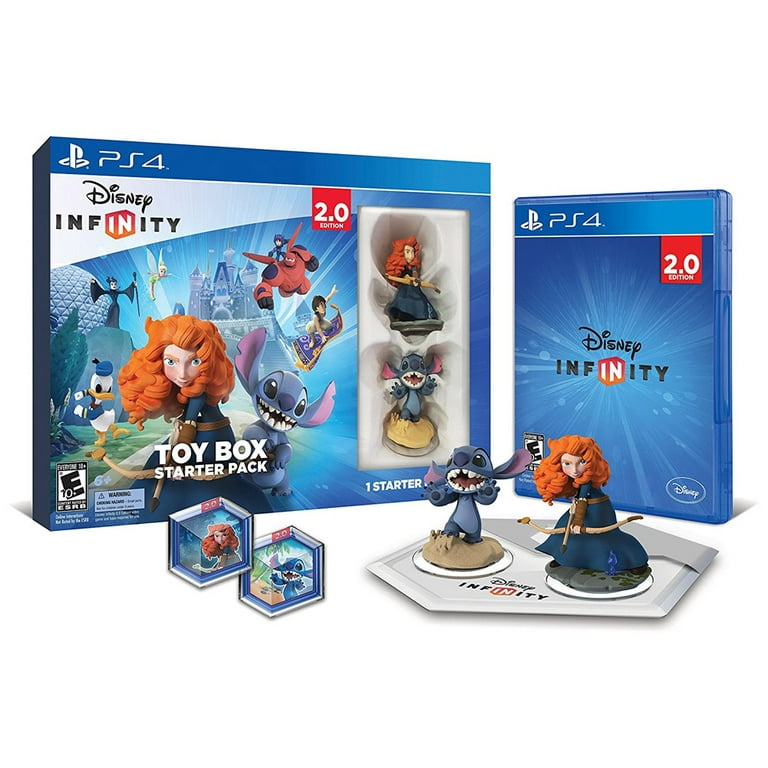 Junior ekstra Slikke Disney Infinity 2.0: Toy Box Starter Pack - PlayStation 4 - Walmart.com
