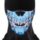 thumbnail image 3 of Marca de calavera Milk Silk a prueba de viento delineador de ciclismo para mujeres azules azules, 3 of 4