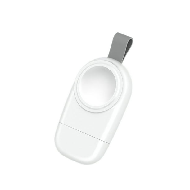 Tholdsy Adaptador de carga de reloj inalámbrico inalámbrico USB Reemplazo de dormitorio de oficina de computadora para Watch SE / 5/6/7 3W Relojes inteligentes Blanco