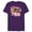 Purple, variant on Disney Proud Family Penny Dijonay Jones Besties Til the End! - Short Sleeve Blended T-Shirt for Adults - Customized-Dark Heather