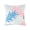 B, variant on syligr Boho Throw Pillow Cover for Sofa Couch, Soft Polyester Square Cushion Cover with Leaf Pattern, Decorative Pillowcase for Living Room Bedroom Nursery, 18 x 17.7 Inch