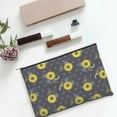 thumbnail image 6 of Cauagu Sunflowers for Tyvek Makeup Bag,Reusable Travel Cosmetic Bag Women Organizer Toiletry Bag Birthday,Gifts for Women Girlfriend Mom Teacher 6.5’’*8.9’’, 6 of 7