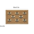 thumbnail image 5 of AuroraX Door Mat Outside Entrance Large Holiday Summer Entryway Rug Bee Decor Washable 20x32 Non Slip Welcome Mats for Inside, 5 of 7