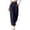 *Navy, variant on ClodeEU Women High Elastic Waist Harem Capri Pants,Lightweight Loose Cropped Jogger Trousers with Pockets ,Women's Plus L