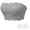 Grey, variant on ,Women Bandeau Crop Tube Top Floral Lace Strapless Full-Coverage Wireless Bra Padded Tanks RD1 M