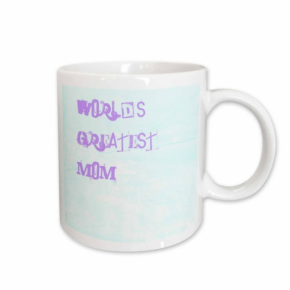 3drose, Pink Worlds Greatest Mom Mothers Day, 11oz Mug