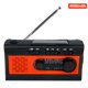 thumbnail image 4 of Radio meteorológica de emergencia con linterna LED Banco de energía alarma SOS Radio de manivela Radio meteorológica portátil para suministros de huracanes, 4 of 8