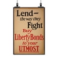 thumbnail image 2 of Print: Lend - The Way They Fight--Buy Liberty Bonds To Your Utmost, 1917, 2 of 4
