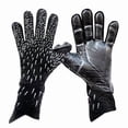 thumbnail image 1 of Goalkeeper gloves Football gloves BLACK SIZE 7 - black size 7, 1 of 5