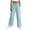 Light Blue, variant on vigerkar Women's Striped Pants Pajama Lounge Boxer Pants Casual Wide Leg Drawstring PJ Bottoms Trousers (Beige, L)