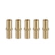thumbnail image 1 of 2 Way Brass Barbed Straight Tube Fitting 6/8/10/12/14/16/20mm, 1 of 4