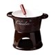 thumbnail image 3 of Olla para fondue de chocolate Olla para fondue de queso Electrodomésticos de cocina Batería de cocina Calentador de mantequilla Marrón, 3 of 9