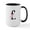 White/Black Inside, variant on CafePress - F. Breast Cancer Mug - 15 oz Ceramic Large White Novelty Mug