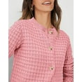 thumbnail image 6 of PrettyGarden Women's Cotton Knit Cardigan Sweater, Sizes S-2XL, 6 of 10