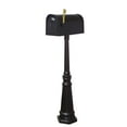 thumbnail image 5 of Outdoor Letter Holder Classic Curbside Mailbox with Tacoma Mailbox Post Unit - Copper, 5 of 5