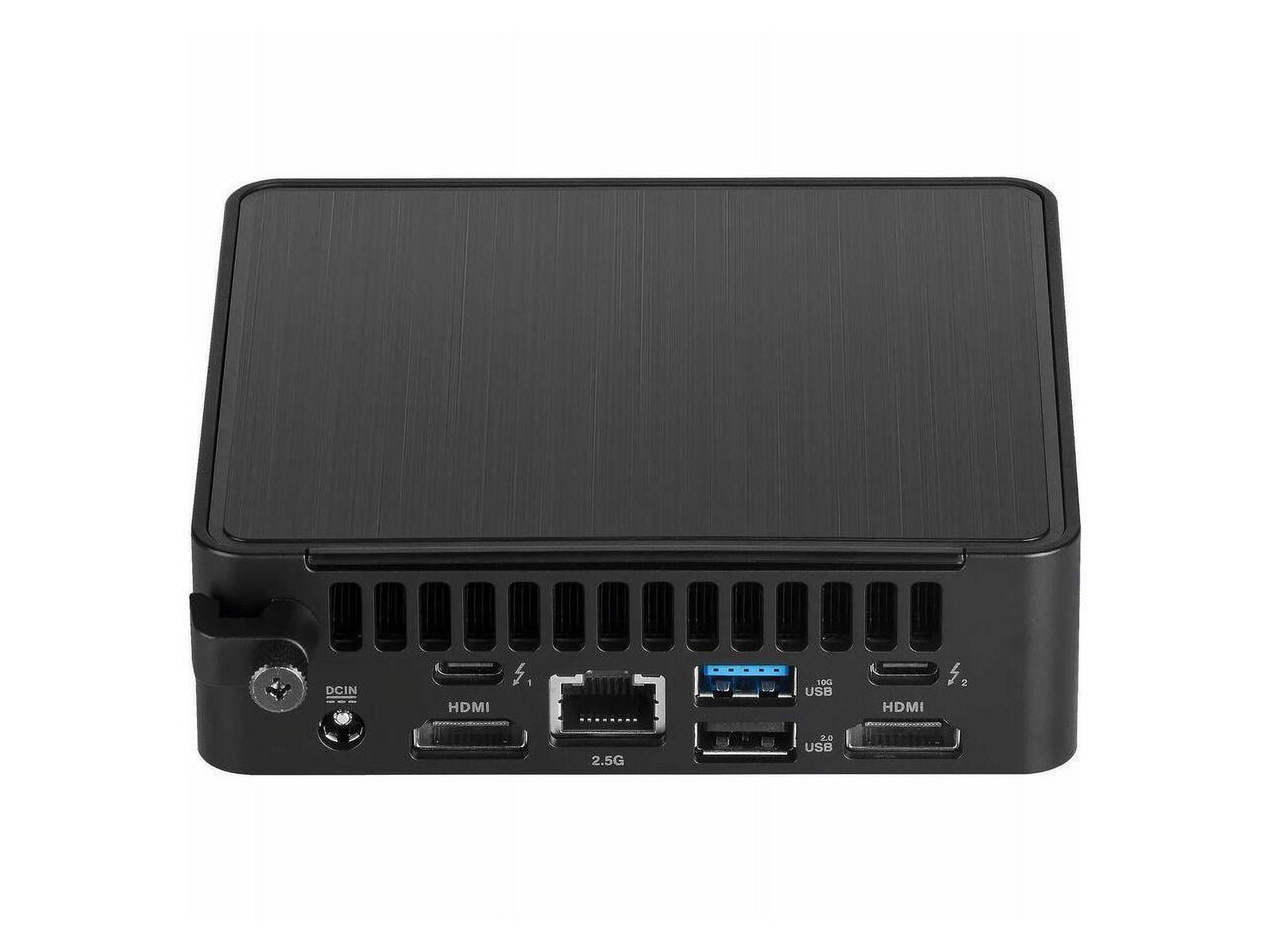 Asus NUC 14 Pro NUC14RVHv5 Barebone System - Mini PC - Socket BGA-2049 - 1 Core Ultra 5 14th Gen 135H - Intel Chip - 96 GB DDR5 SDRAM DDR5-5600/PC5-44800 Maximum RAM Support - 2 Total Memory Slots ...