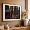thumbnail image 6 of Tranquil Cabin Retreat - California Photography Forest Woodland Rustic Nature Wilderness Unframed Wall Art Print 4 x 6 inches, 6 of 7
