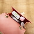 thumbnail image 2 of Small Sweet Handbag Pearl Candy Color Purse Wallet Lingge Crossbody Bag Women Shoulder Bags Korean Coin Purse Mini Messenger Bags YELLOW, 2 of 8