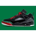 thumbnail image 3 of N I-K-E A i r-Jor-dan Spizike Low Shoes Black Varsity Red FQ1759-060 Men's Size NEW, 3 of 6