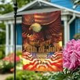 thumbnail image 6 of Zhourta 4th of July Garden Flags 12×18Inch Patriotic American Flag Outdoor Yard Decorations for Independence Day Summer Backyard Porch Party Supplies, 6 of 6