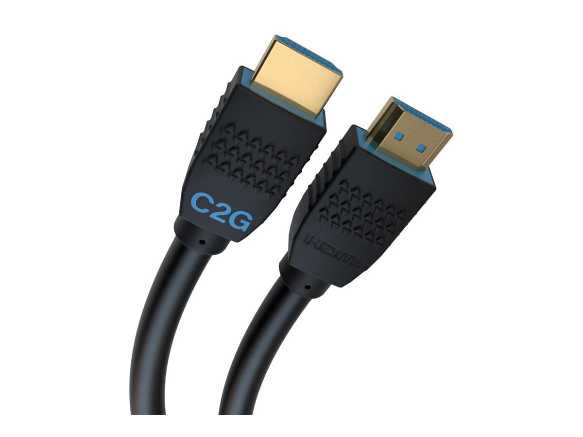 C2G C2G10400 15 ft. Performance Ultra Flexible High Speed HDMI Cable, Black