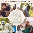 thumbnail image 7 of Unique Bargains Water Bottle Carrier Bag Water Bottle Holder with Adjustable Strap for Hiking Cycling Beige, 7 of 7