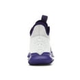 thumbnail image 4 of Nike Men's LeBron Witness 4 White/Voltage Purple Basketball Shoes, from StockX, 4 of 5