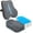 Grey Gel Cool, variant on Gel Seat Cushion & Lumbar Support Pillow Set, Cooling Memory Foam for Tailbone & Sciatica Pain Relief, Ergonomic Office Chair Cushion with Breathable Mesh Cover for Car, Home, Wheelchair (Black)