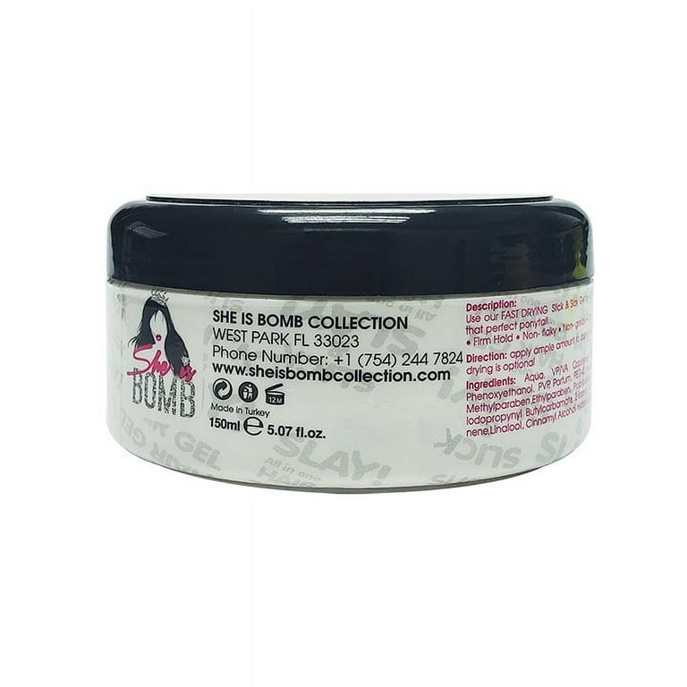 She Is Bomb Collection Slick & Slay Hair Gel 5.07oz
