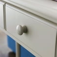 thumbnail image 5 of Leick Home 20027-GR Coastal One Drawer Narrow Hall Console Sofa Table with Shelf, Greige, 5 of 17